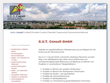 Tablet Screenshot of gutconsult-gmbh.de